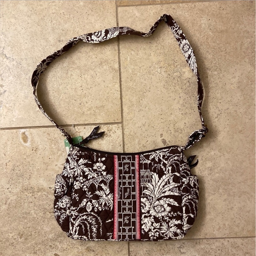 Vera  Bradley Imperial Toile Crossbody/ Hipster Zipper Closure